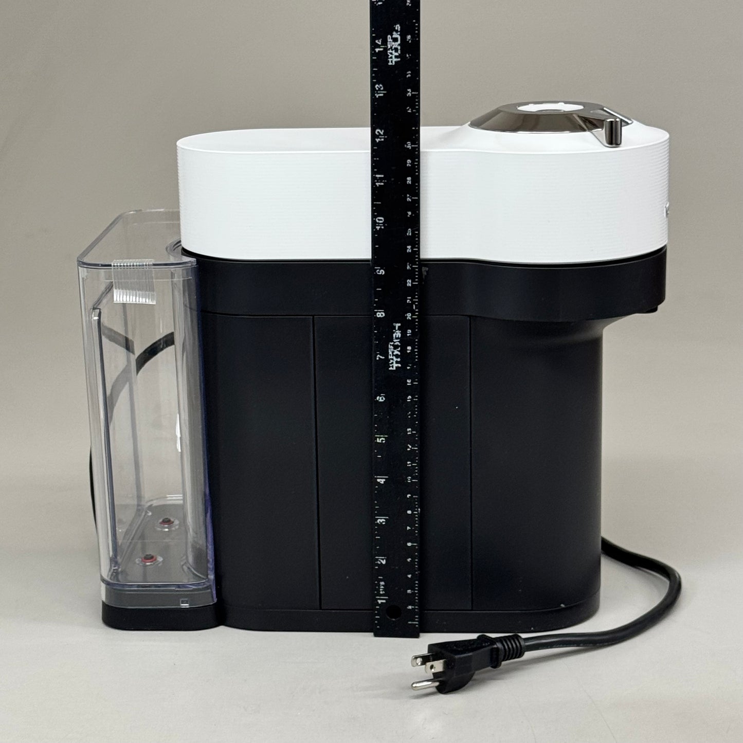 NESPESSO Vertuo Lattissima One-Touch Coffee Maker & Frother Matte White & Gloss