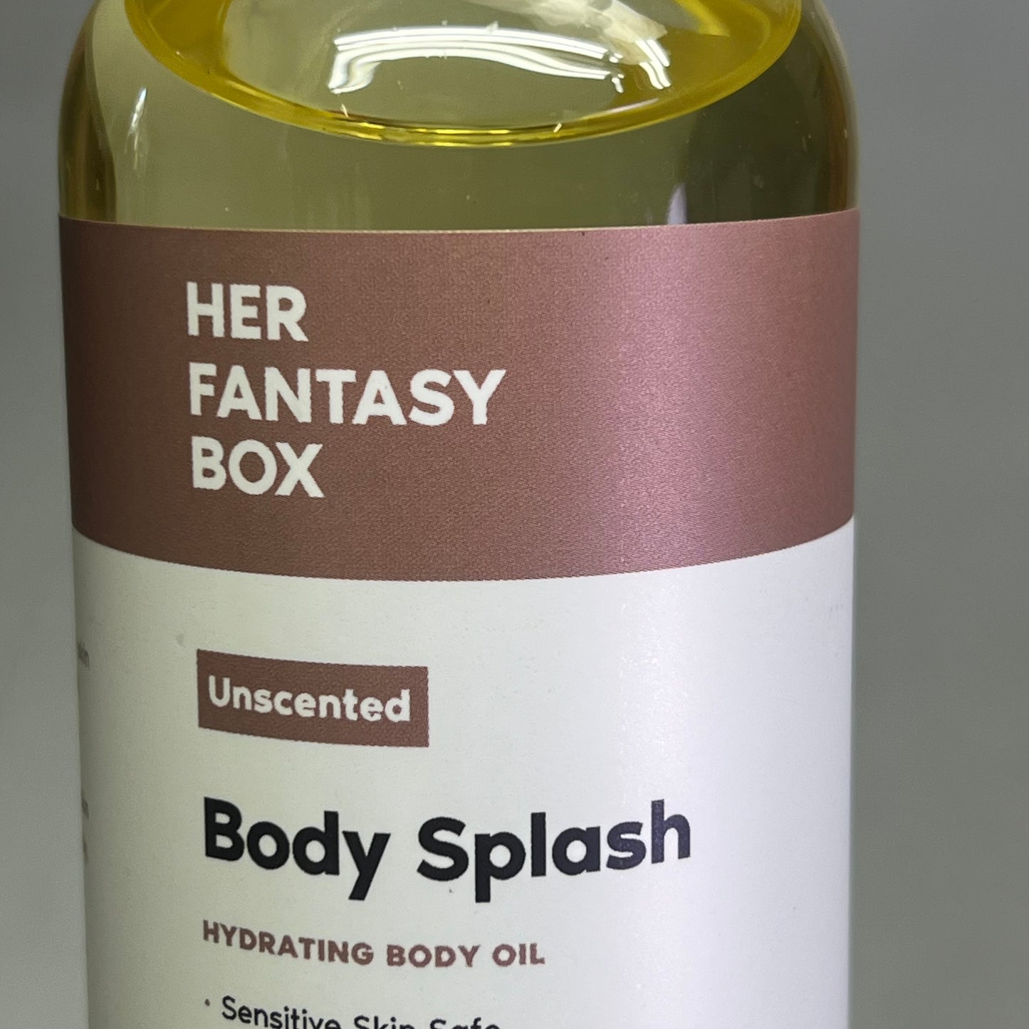 HER FANTASY BOX (2 PACK)Body Splash Hydrating Body Oil Unscented 8fl Oz BB 09/28