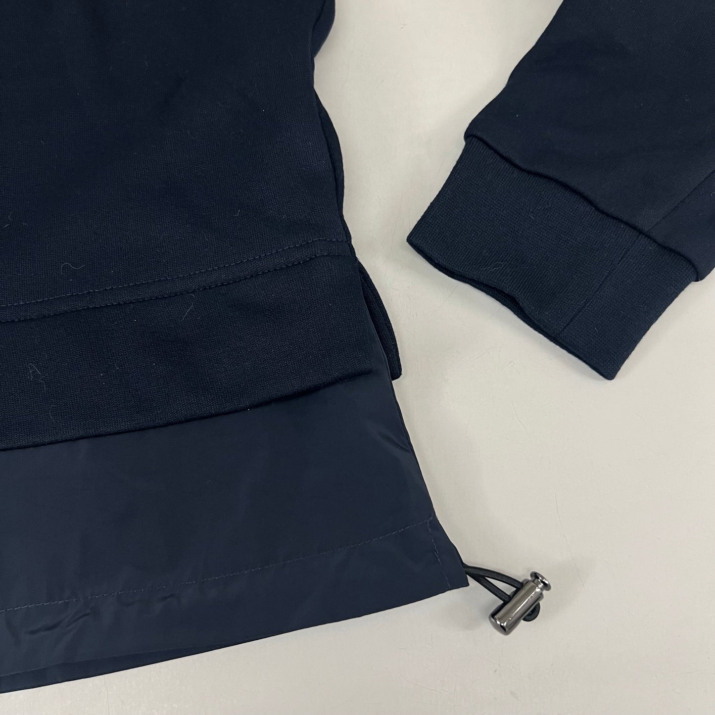 SAMSHIELD Luna Equestrian Quarter Zip Up Long Sleeve Shirt Women's Sz S Navy