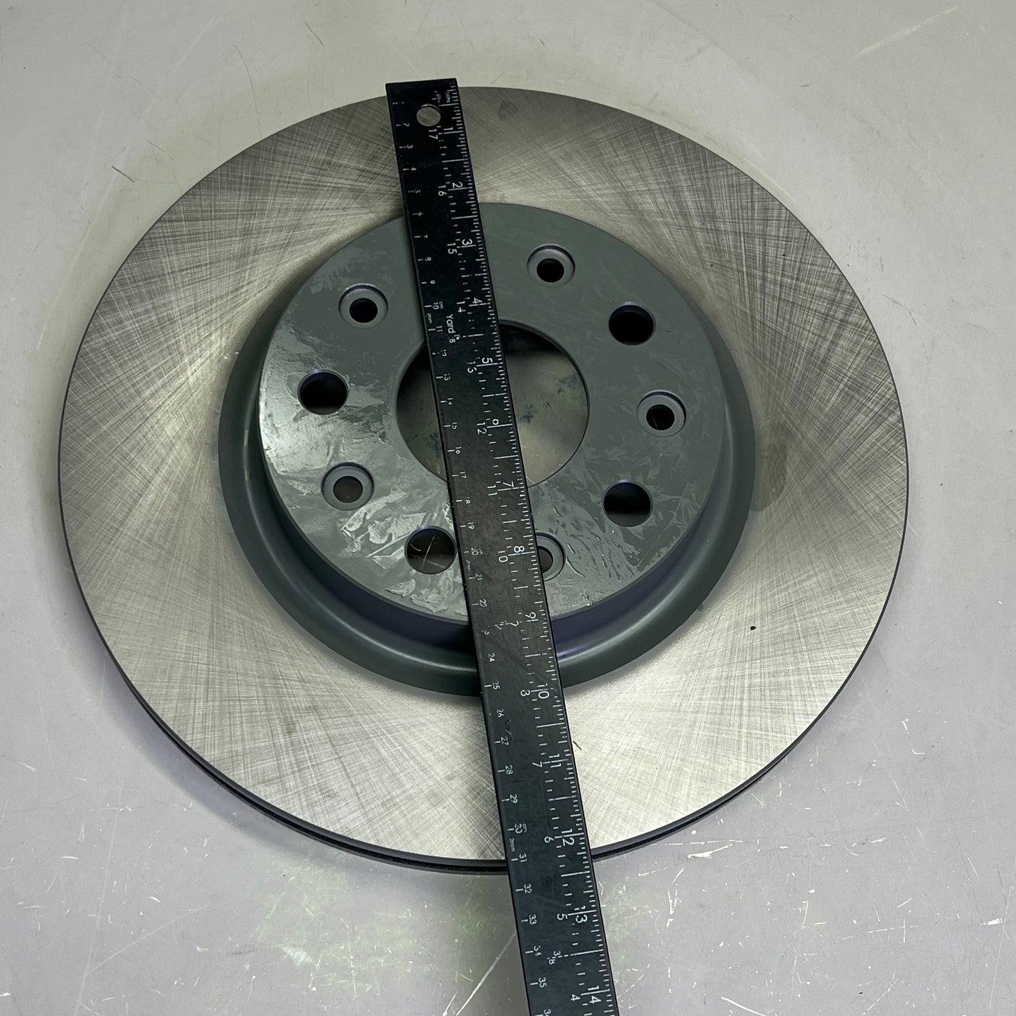 BPROAUTO Painted Brake Disc Rotor Front For 2018-2024 Jeep Wrangler Silver 1BP00098AA