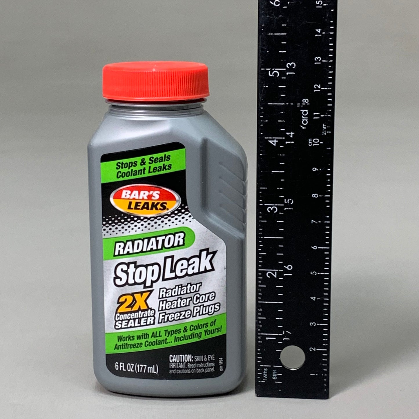 BAR'S LEAKS (6 PACK!) Radiator Stop Leak 2X Concentrate Sealer 6 fl oz Grey 1194