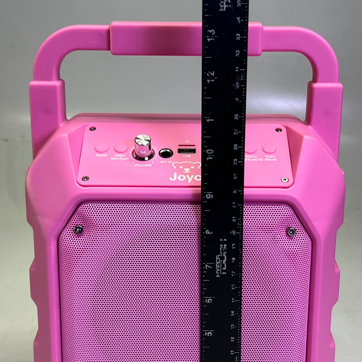 JOYC Mic Drop Karaoke Machine With 2 Wireless Mics & RGB Lights 2AKZ8-LBS237