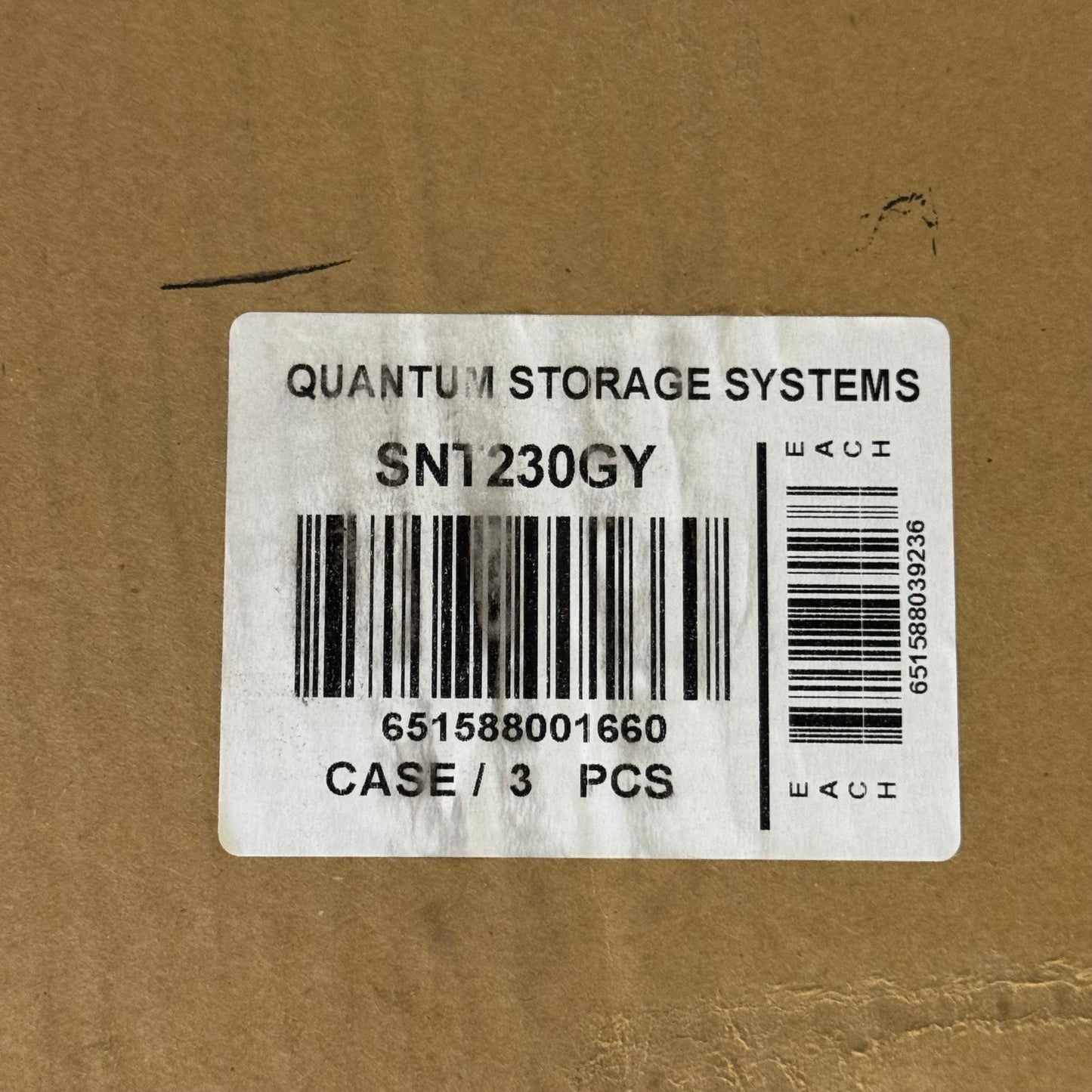 QUANTUM STORAGE SYSTEMS (3 PACK) Stack And Nest Container 19"W x 20"L x 13"H Grey SNT230GY