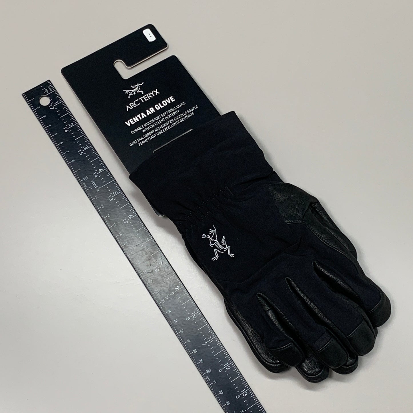 ARC’TERYX Fleece Venta AR Glove All Round Fitted Unisex Sz S Black X000006750