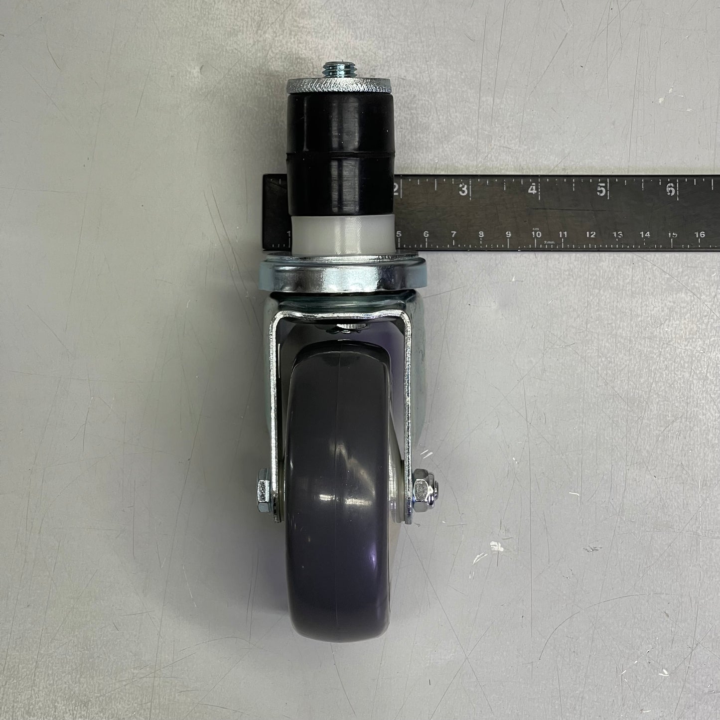 KUTLER (4 PACK) Caster Wheels 4" Dia Steel & Grey KT-4W