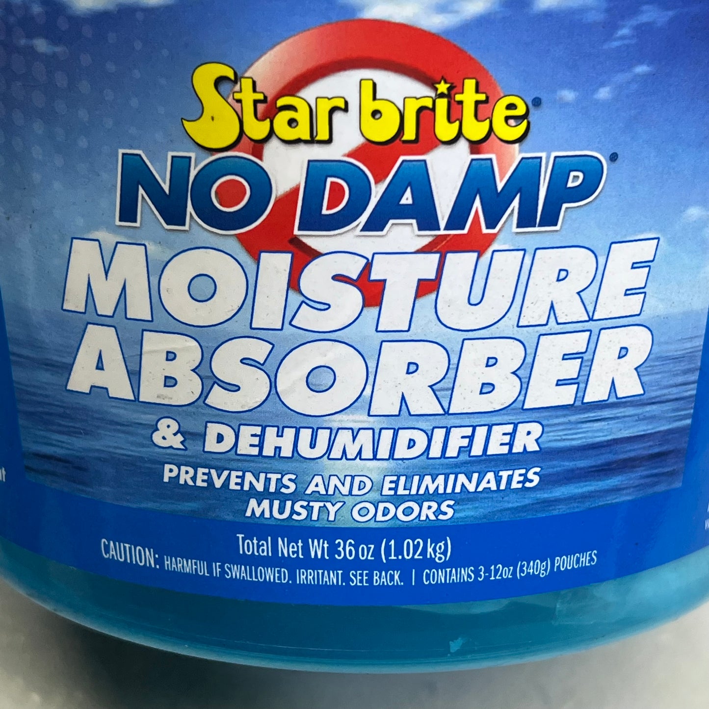 STAR BRITE (2 PACK) No Damp Moisture Absorber Dehumidifier 36 oz White 85401