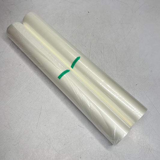 GBC (2 PACK) Laminating Film Roll 1" Core 1.5 Mil 25" X 500’ Clear 581853