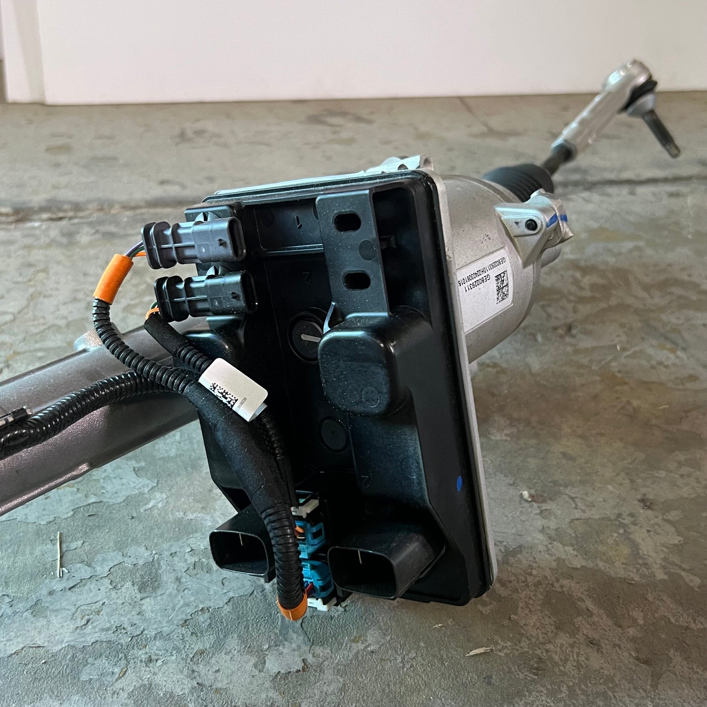 TESLA Electric Power Steering Rack Sz 60" L, Silver & Black 107080100F