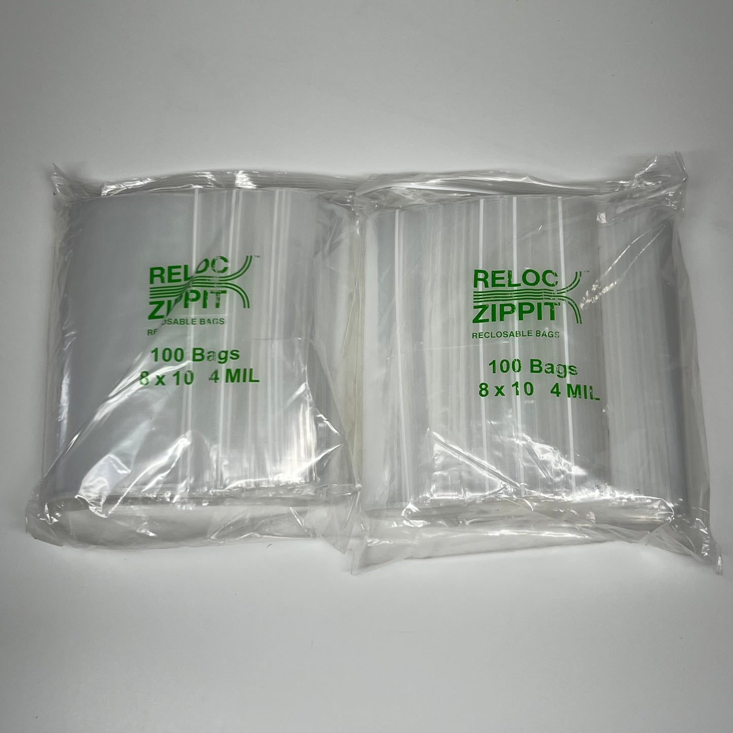 MEDEGEN (1000 Bags) Medical Products Zip Closure Bags Sz 8" x 10" W1420