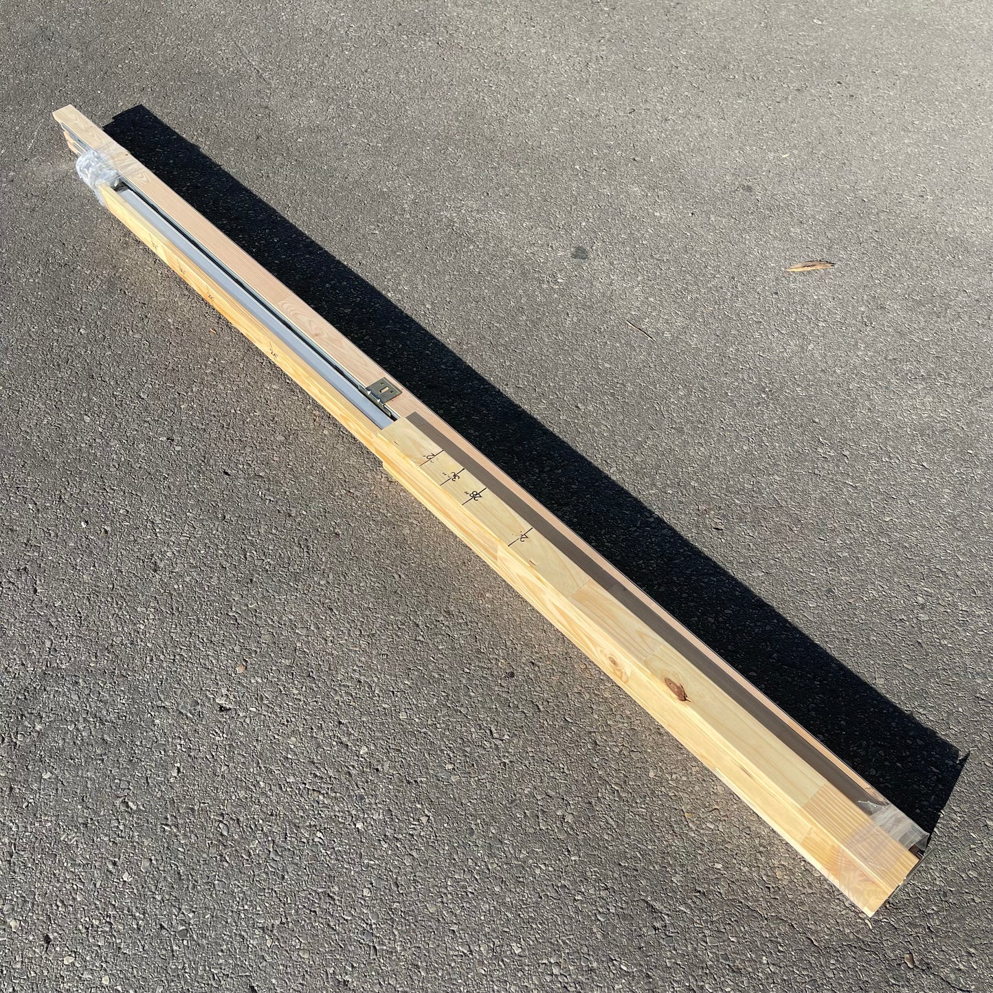 NATIONAL HARDWARE Pocket Door Frame & Hardware Set 36" Width Opening N186-858 (New, Distressed Box)