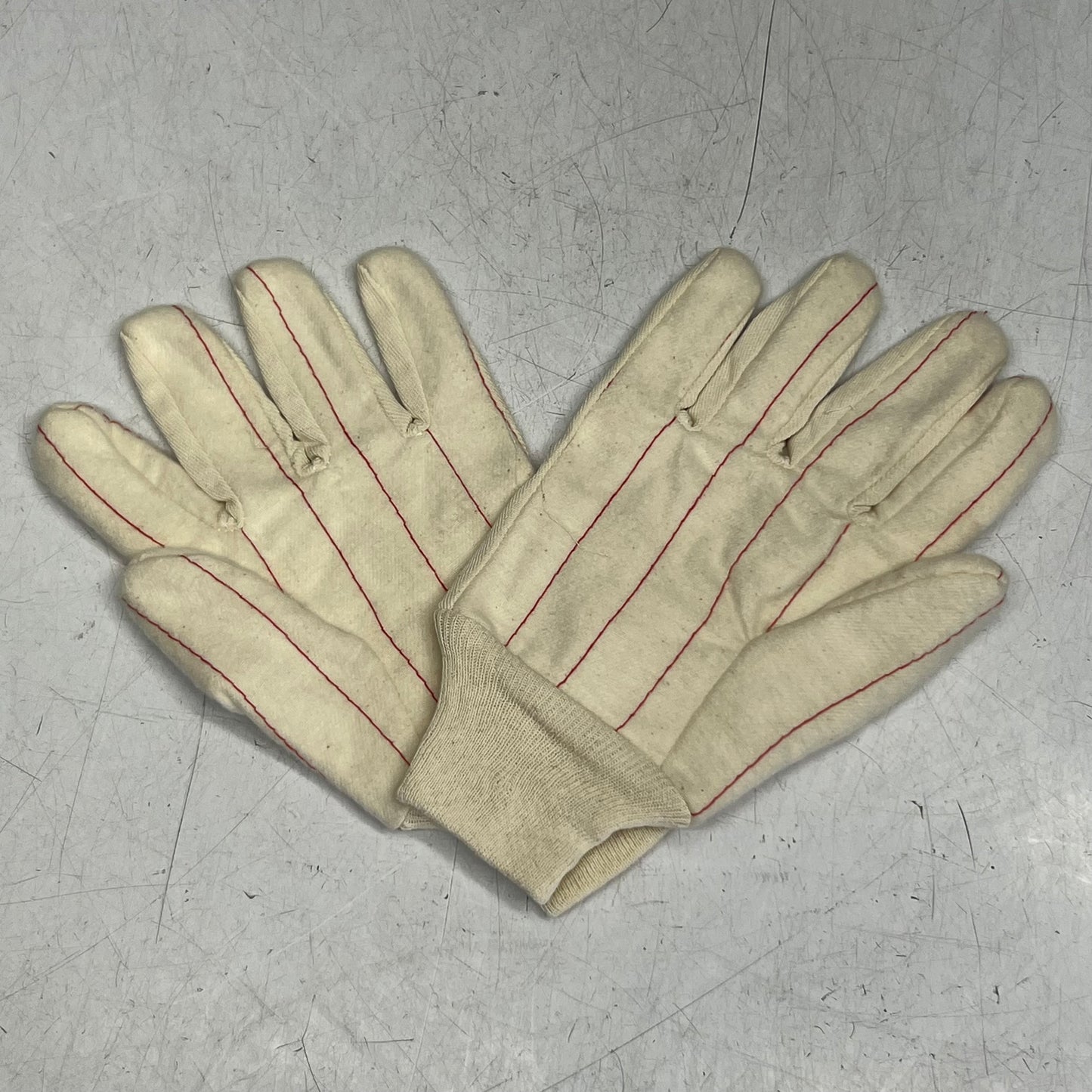 CAROLINA GLOVE (12 Pairs) Men's Safety Gloves Sz Large, Beige F116N0WS