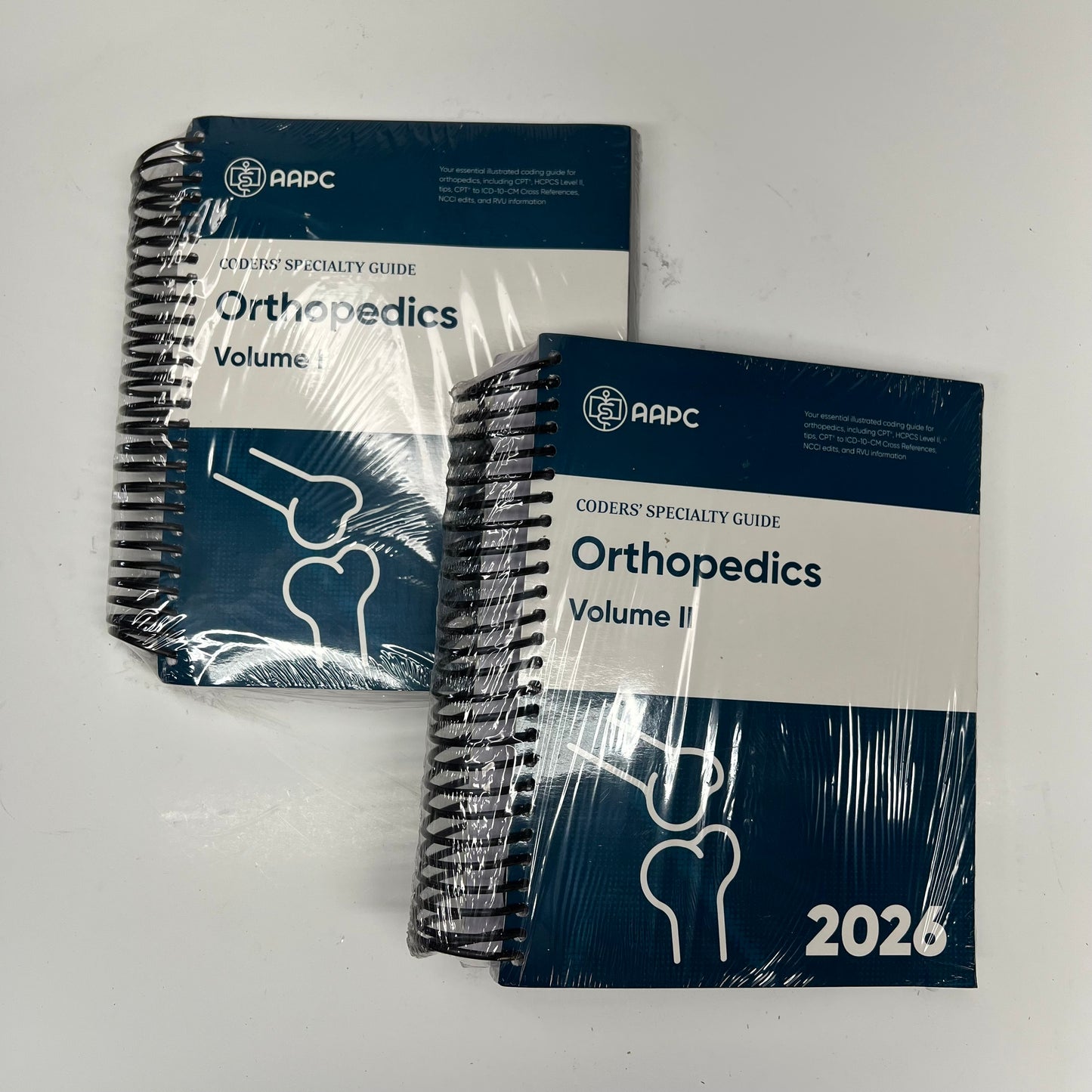 AAPC Coders Specialty Guide 2026 Othopedics Vol 1 & 2 Paperback Spiral Books