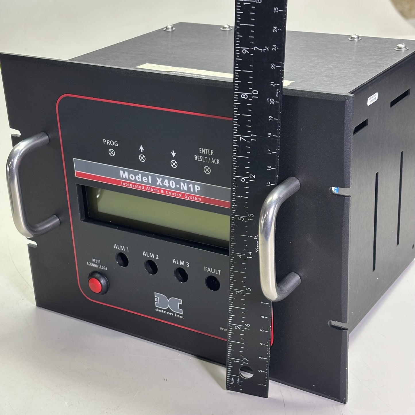 DETCON INC. Integrated Alarm & Control System X40-32-N1P CONTROLLER