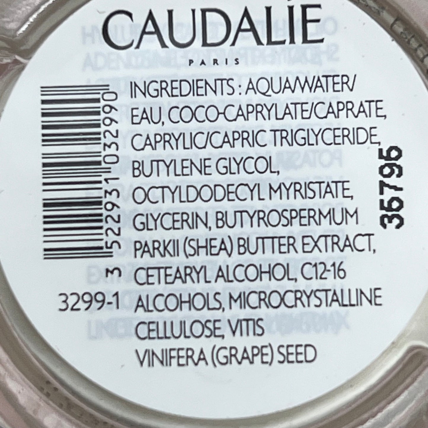 CAUDALIE Daily Moisturizer Resveratrol-Lift Firming Cashmere Cream 0.5 fl oz