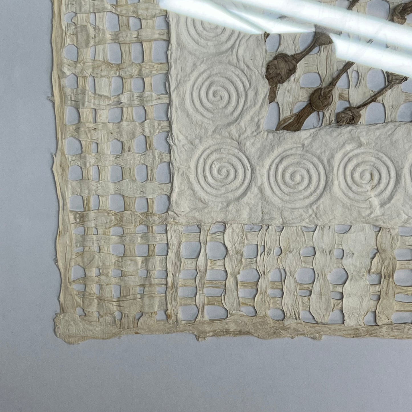 RAZ IMPORTS 2024 Paper Mache Framed Wall Art 32" Tan/White 4428005