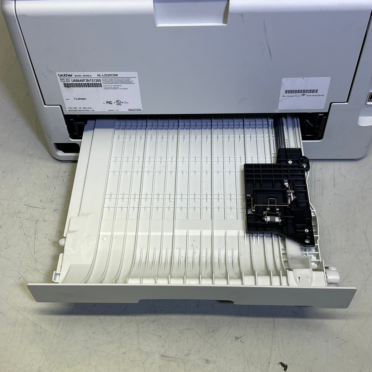 ZA@ BROHTER Wireless Color Laser Printer Single Function Print HLL3220CDW (Used)