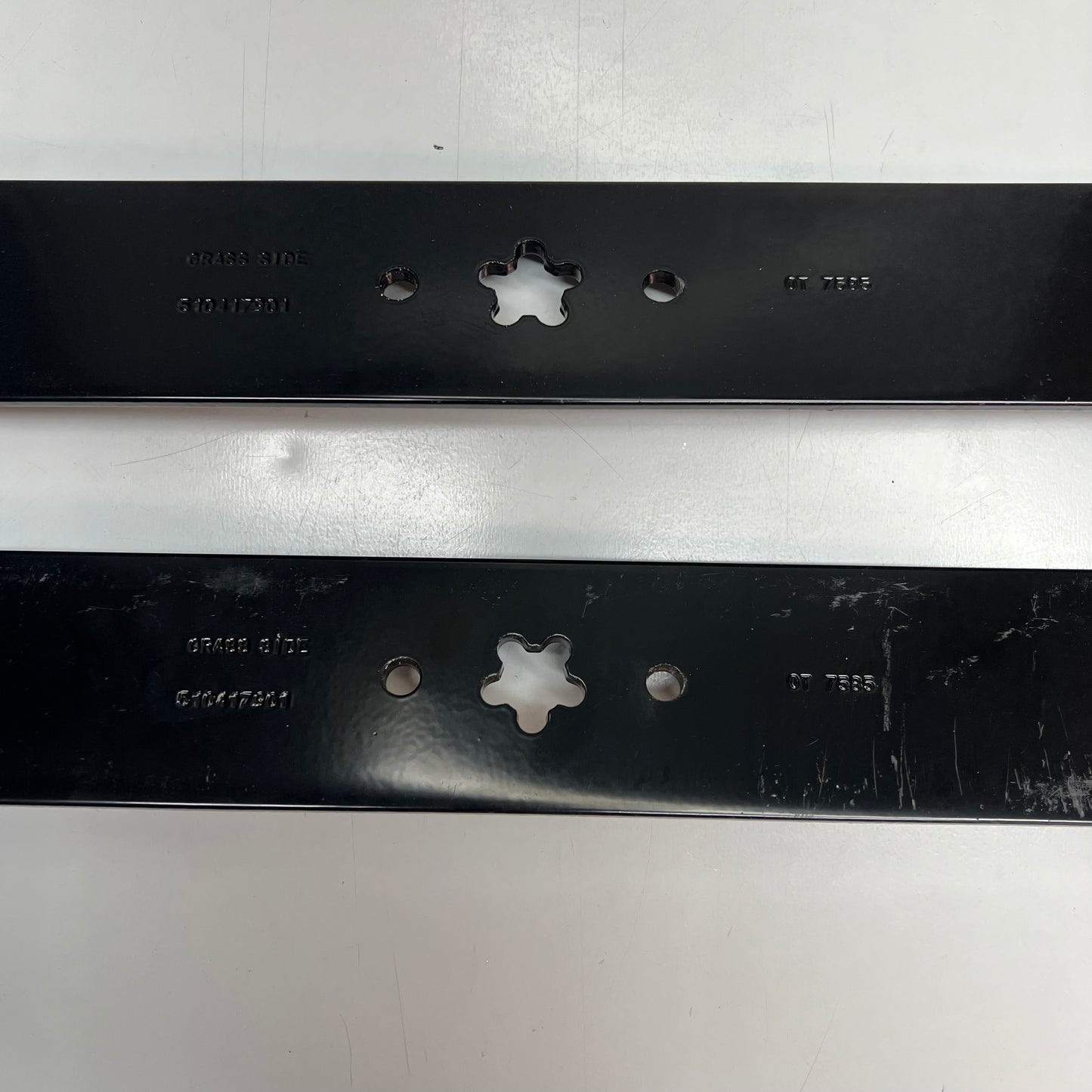 HUSQVARNA (2 PACK) Mover Blade Replacement Part OEM 21" Black 510417901