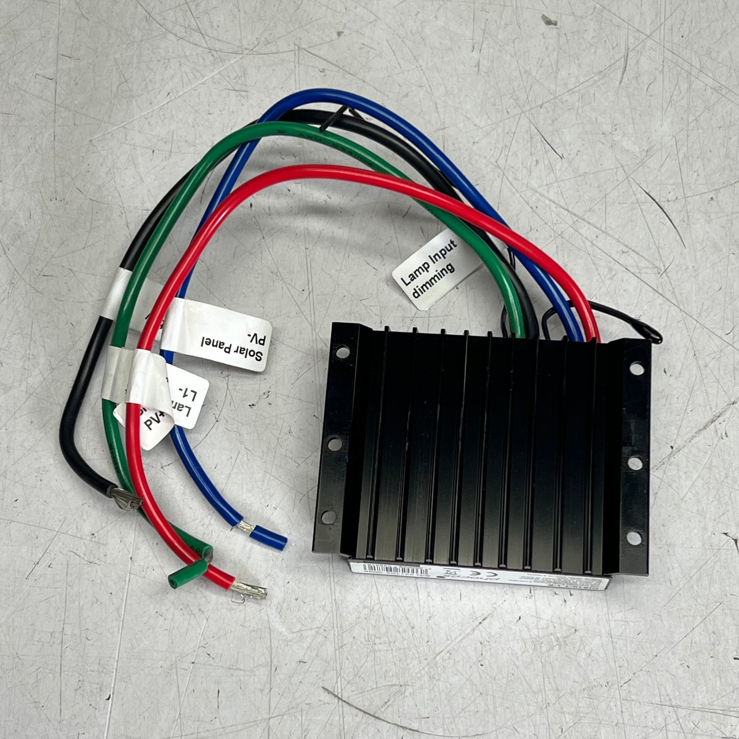 PHOCOS Highly Ruggedized Solar Charge Controller 10 AMP Black CIS10-1-1-E