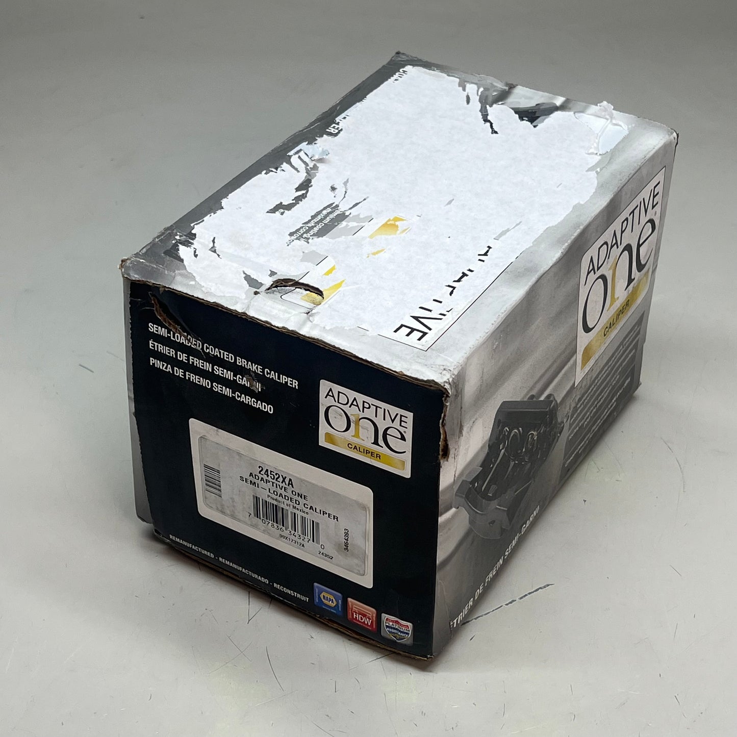 NAPA Adaptive One Semi-Loaded Brake Caliper For Chevrolet, Cadillac & GMC 2452XA