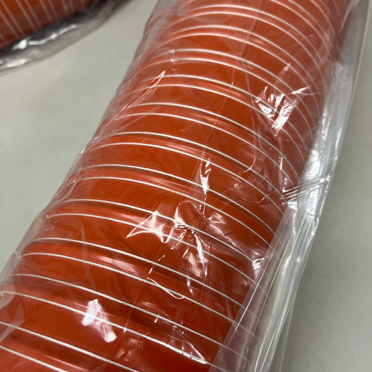 FLEXAUST GS Iron Oxide Red Silicone 5" 12ft Exhaust Hose 2650500012