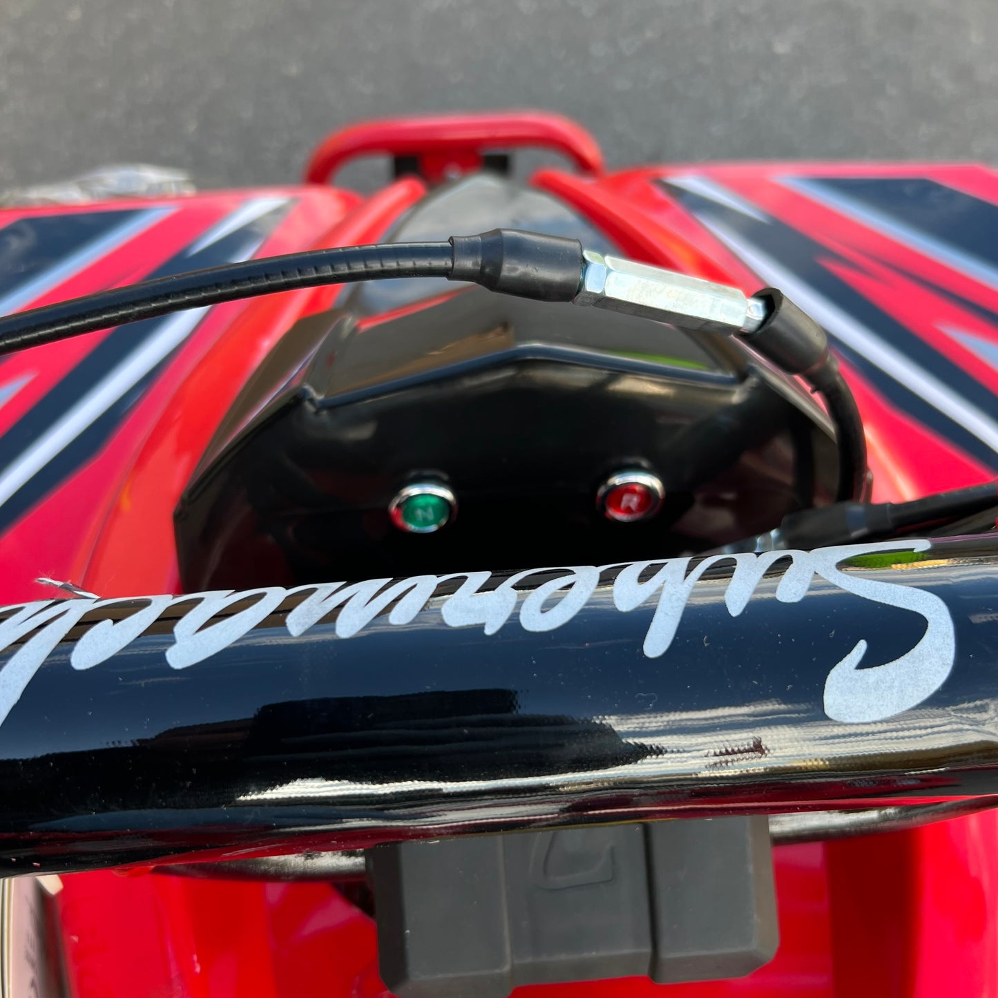 ZA@ SUPERMACH 125cc ATV, Red CT125-8 (New Other, Minor Cosmetic Damage)