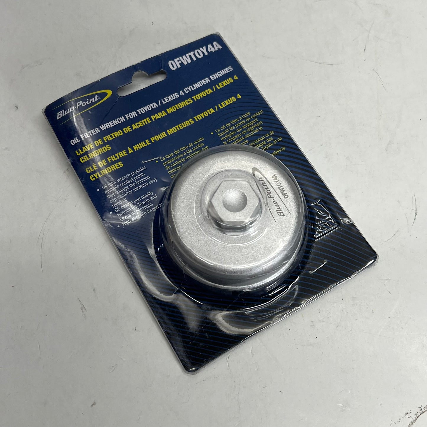 BLUE-POINT Oil Filter Wrench for Toyota/lexus 4 Cylinder Engines OFWTOY4A