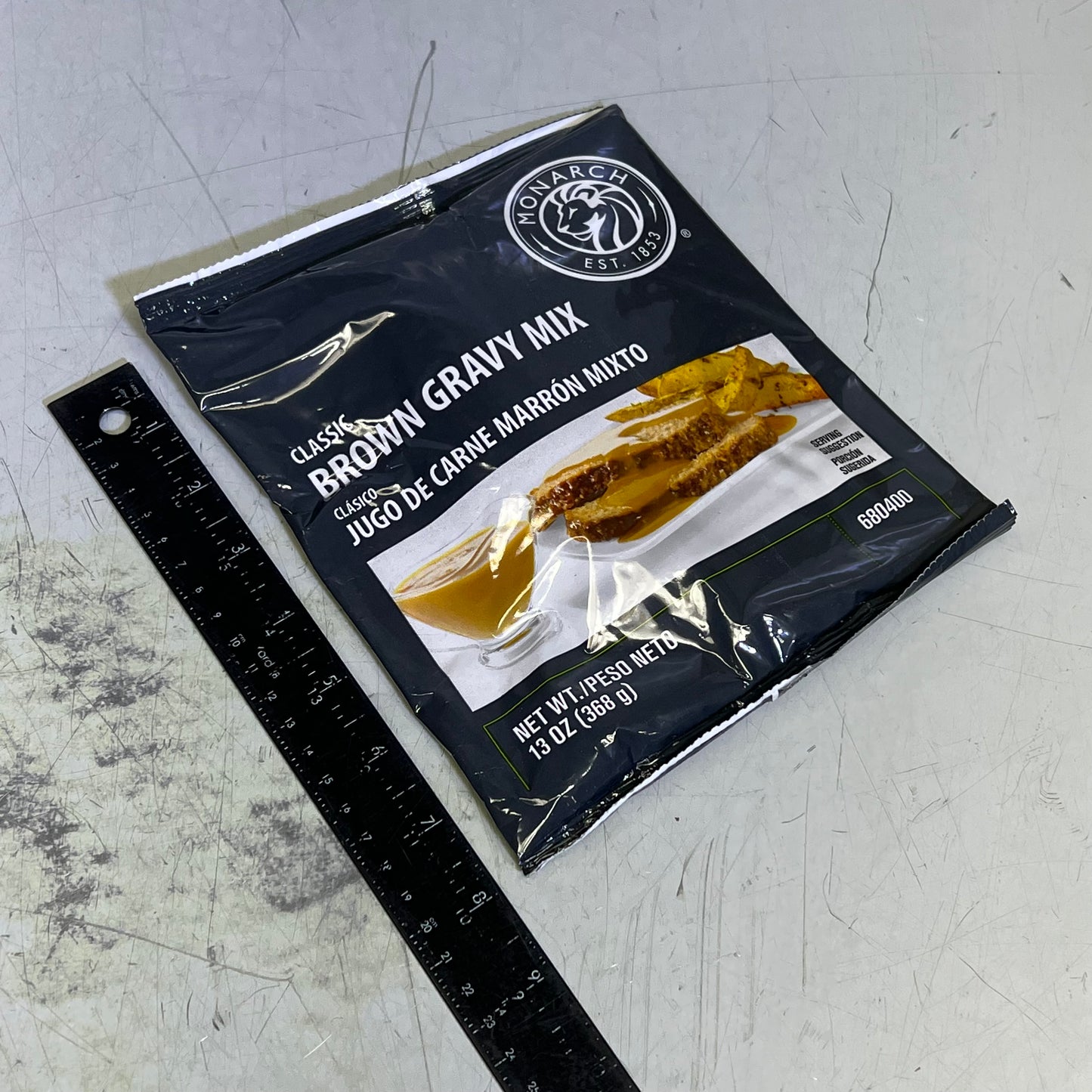 ZA@ MONARCH  (6 PACK) Classic Gravy Mix 13 oz 07/29/25 A