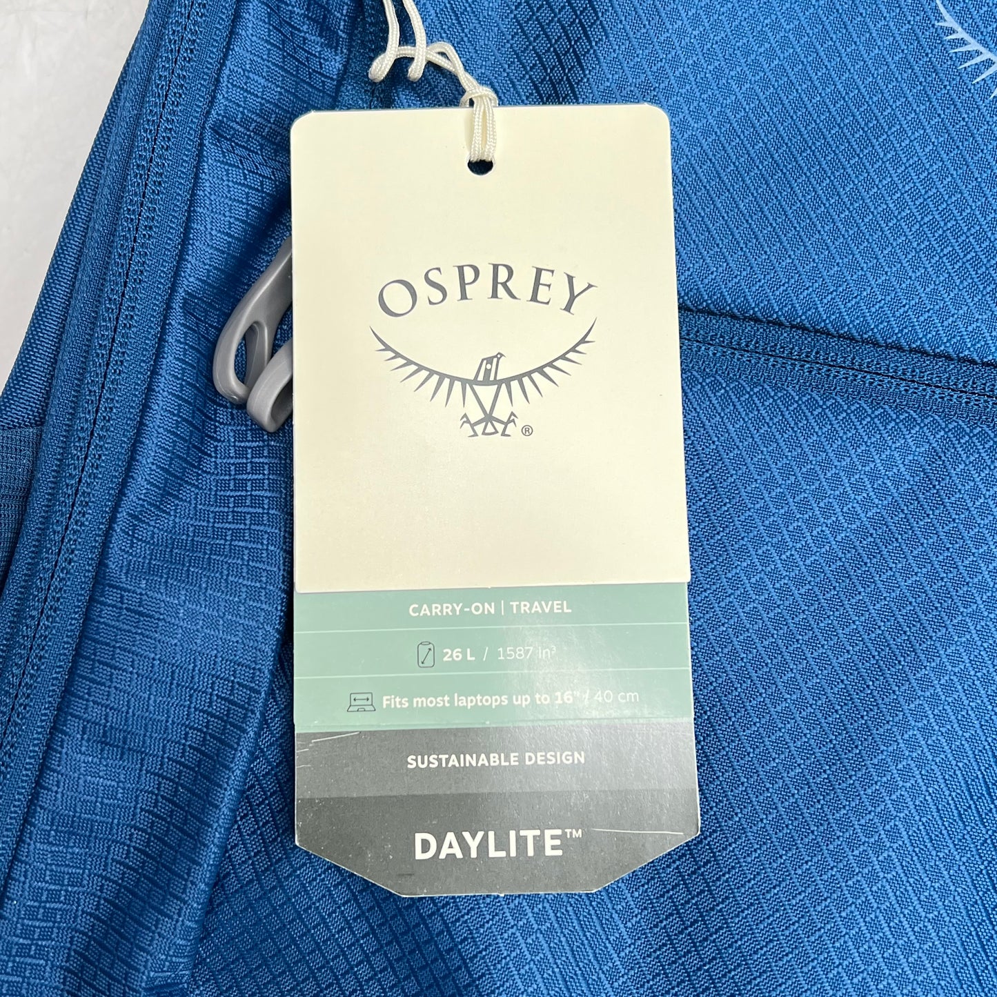 OSPREY Daylight Durable Expandable Travel Pack 26L Night Shift Blue 10006886