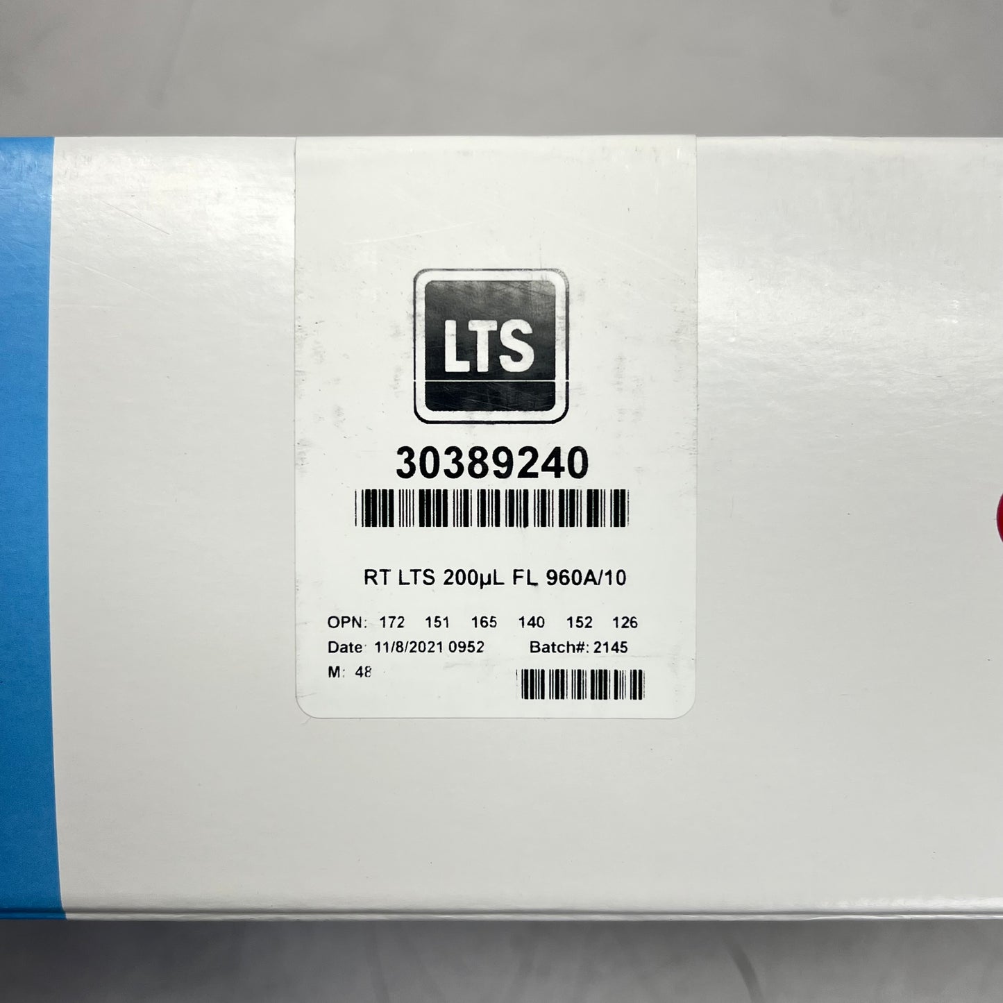 RAINN (10 PACK, 960 EACH) Pipette Tips Rt Lts 20/250 μL Max Vol Clear 30389240