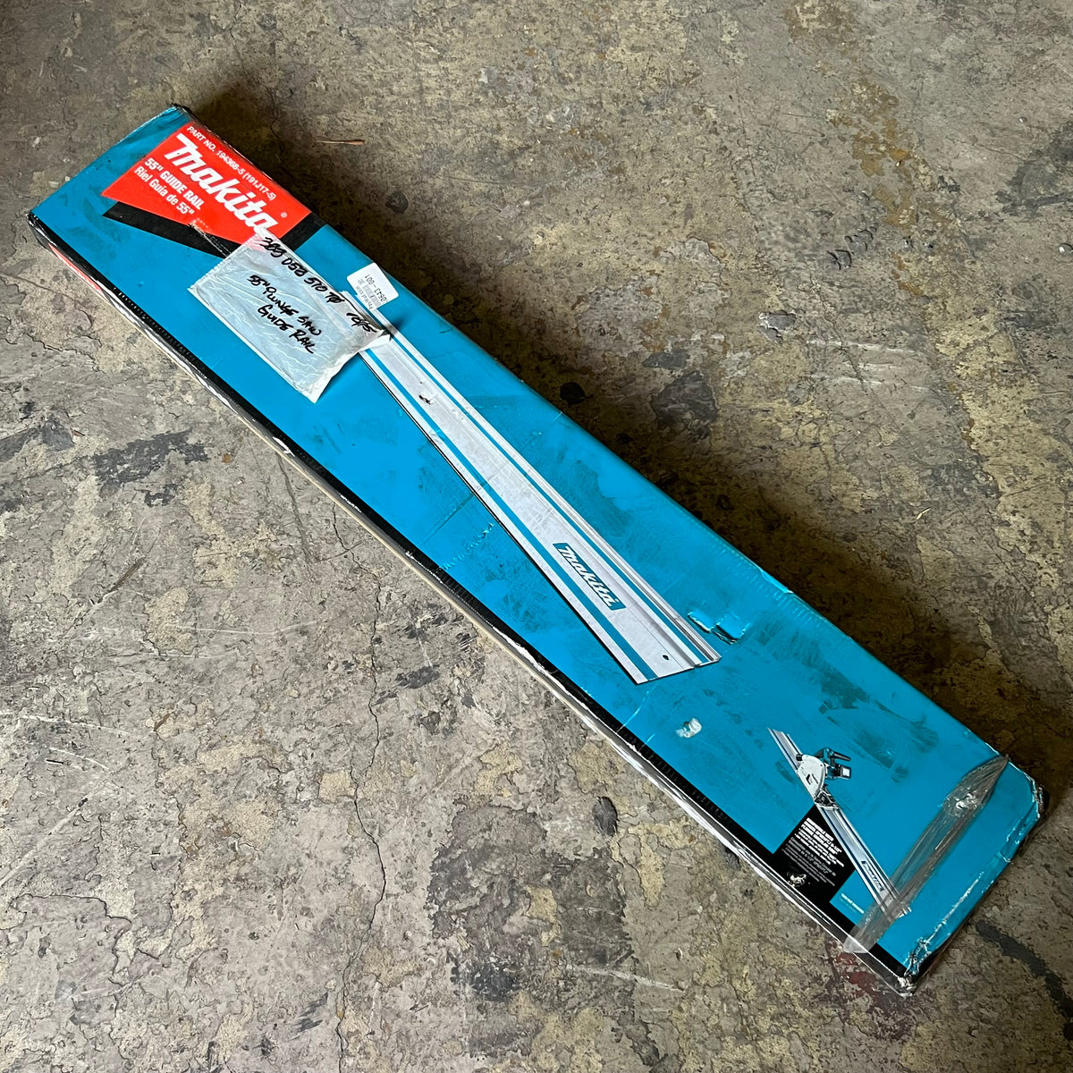 MAKITA 55" Plunge Saw Guide Rail 55" Grey 194368-5