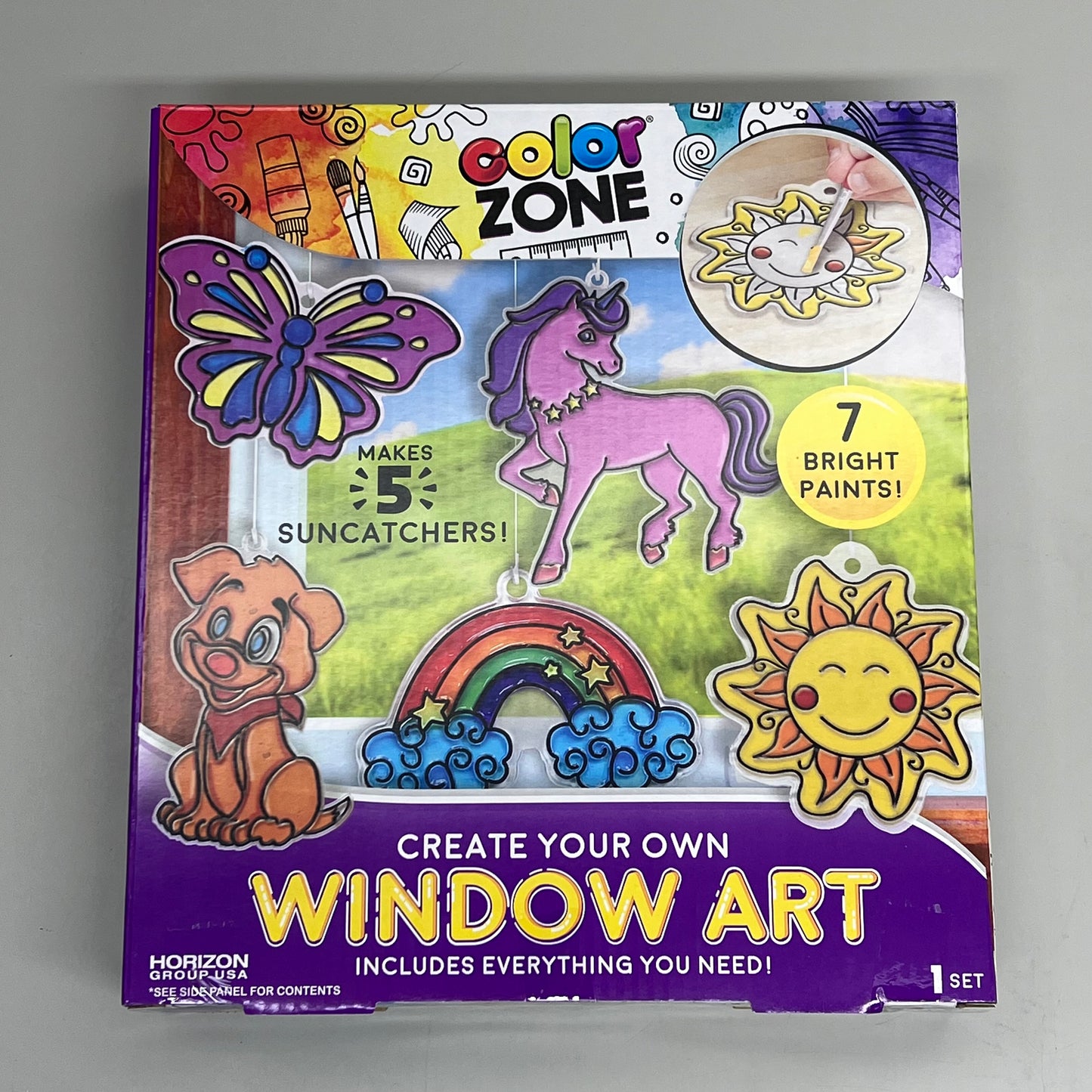 HORIZON GROUP (2 PACK) Create Your own Window Art Makes 5 Sun Catchers 77997C