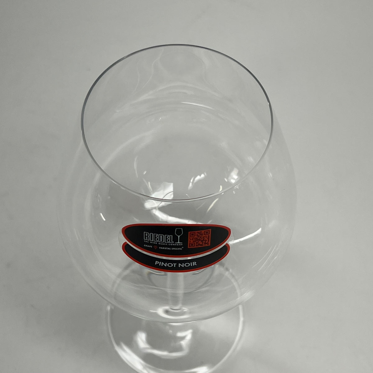 RIEDEL (SET OF 2) Vinum Pinot Noir Crystal Glass Stemmed Wine Glasses 8.2" H