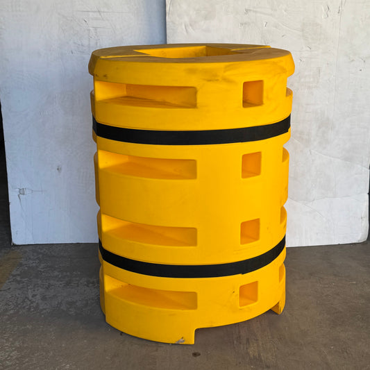 ZA@ COLUMN SENTRY Column Protector, Yellow 76-9480 Sz 14x14 (New Other) B