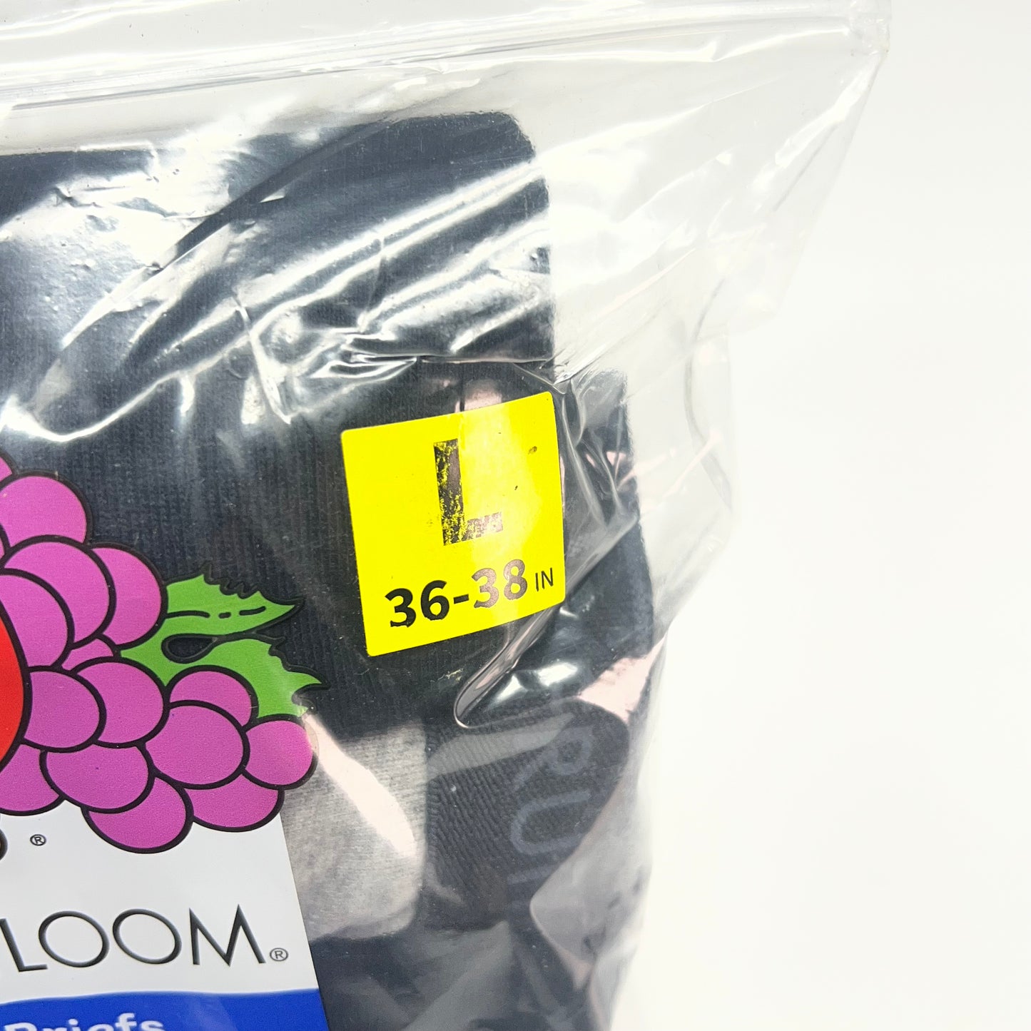 ZA@ FRUIT OF THE LOOM (5 PACK) Eversoft Breathable Fabric Boxer Breifs Men's Sz L Grey/Black 5BL76TG
