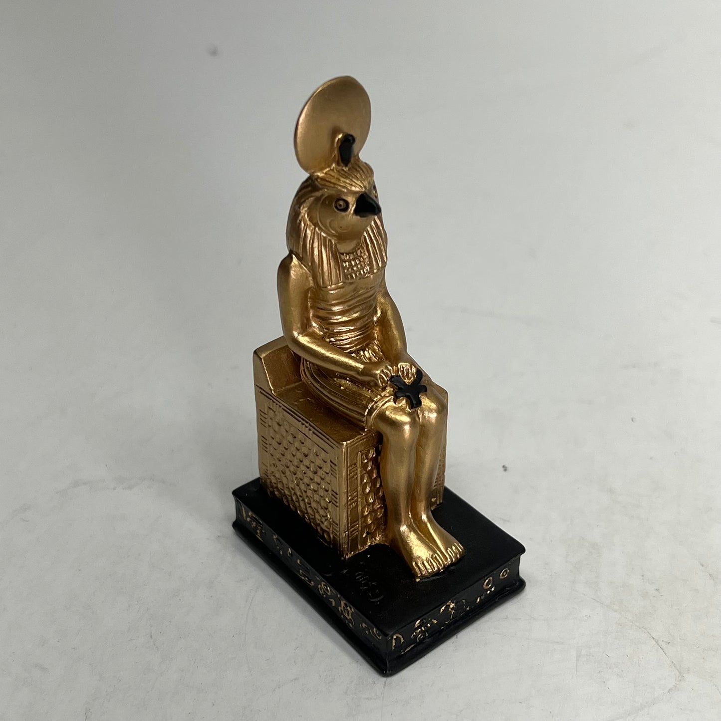 SUMMIT COLLECTION (SET OF 4) Seated Gods & Goddesses Ancient Egypt Gold Y8133