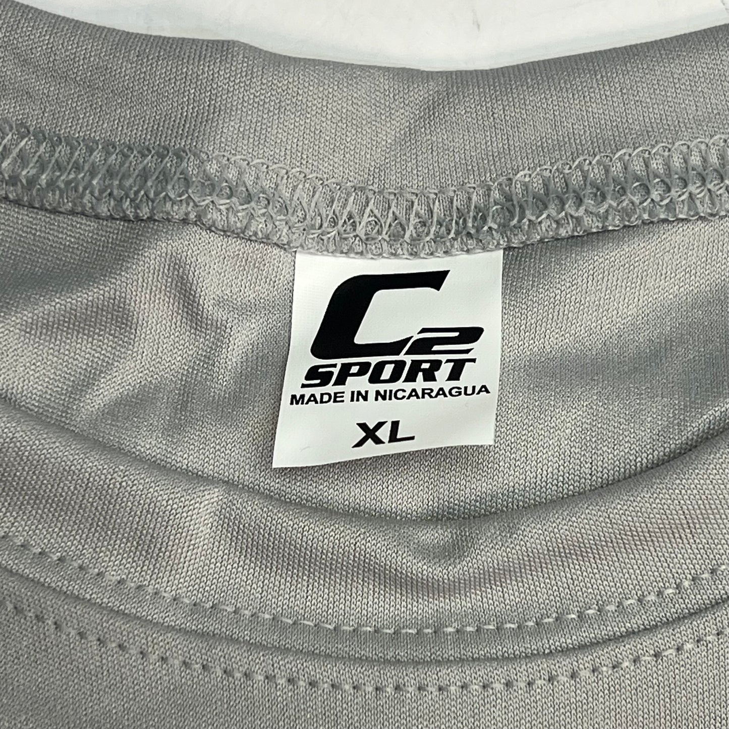 C2 SPORT (5 PACK) Long Sleeve Work Shirts Men's Sz XL Light Grey 510400
