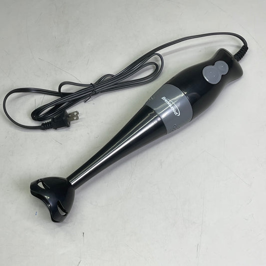 BRENTWOOD Hand Blender Black Ergonomic Grip Compact 200-Watt Two Speed HB-32BK