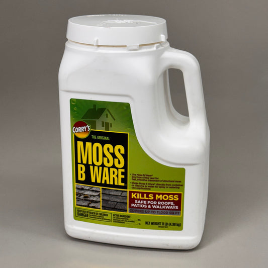 ZA@ CORRY'S The Original Moss B Ware Moss Killer 11LB 300523217 White AS-IS