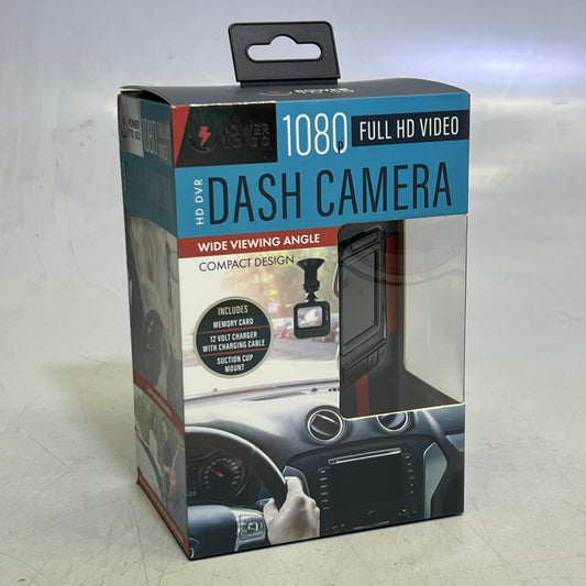 POWER TO GO 1080p Full HD Video Dash Camera 1030151012