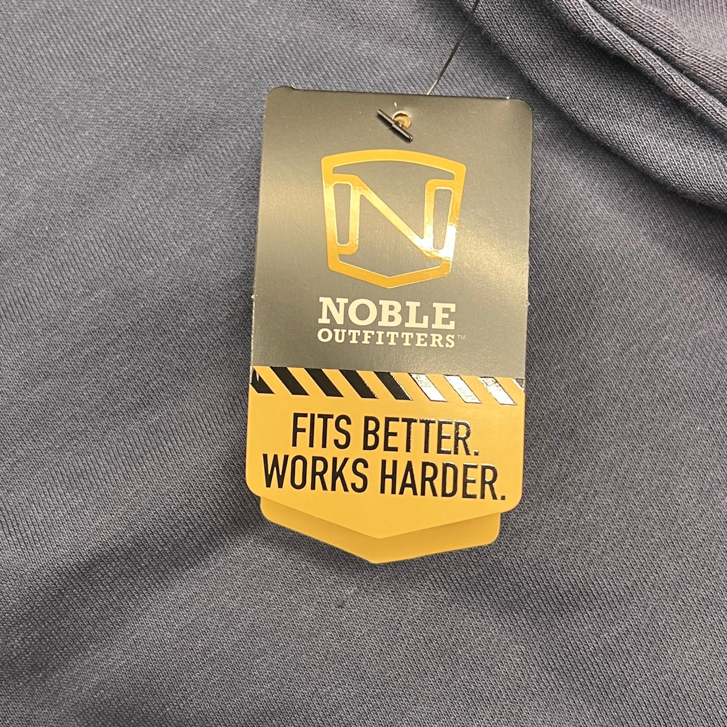 NOBLE OUTFITTERS Flex YYK Quarter Zip Pullover Men's Sz L-R Navy Blue 11526