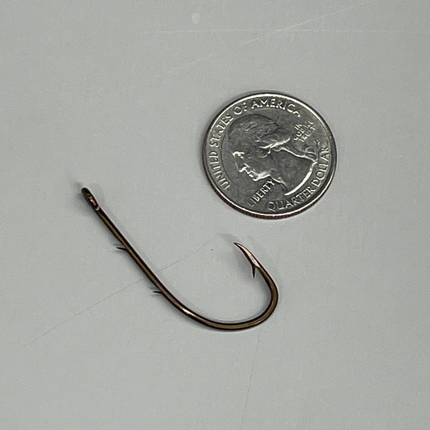 EAGLE CLAW Ultra Sharp Bait Holder Worms/Chunk Bait Bronze #2/0 50pc 186F-2/0