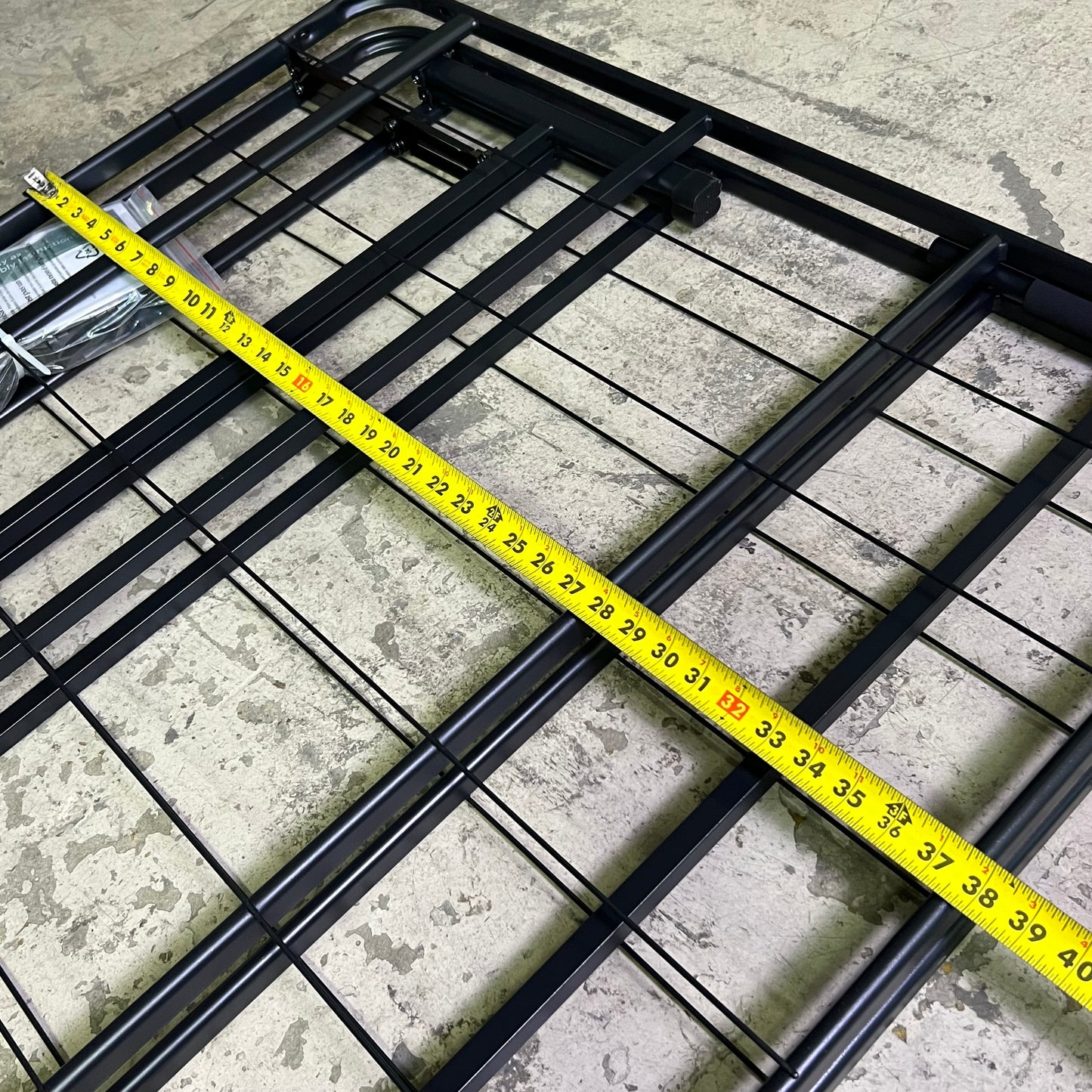 SLEEPYS Raised Metal Bed Frame Sz King, Black CHS90208