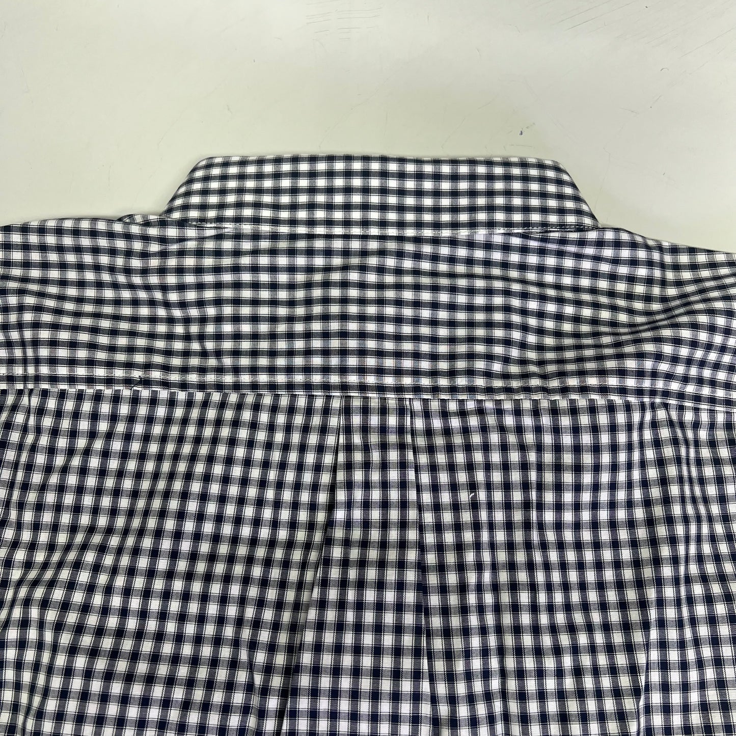 DOCKERS Signature Stain Defender Button Up Shirt Men's Sz S Navy Blue A42520010