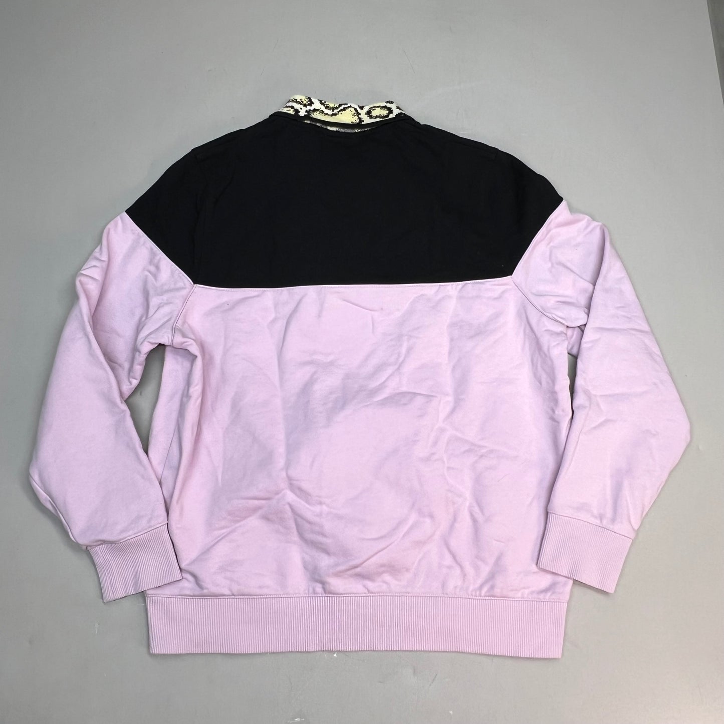 LACOSTE × OPENING CEREMONY 2002 Pull Over Sweatshirt Men's Sz L Pink/Black