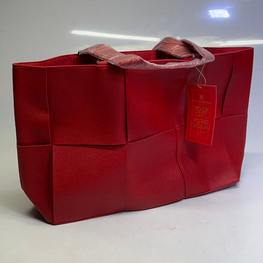 ELIZABETH ARDEN Fragrance Tote Bag Pvc 10"x20" Red A0136689