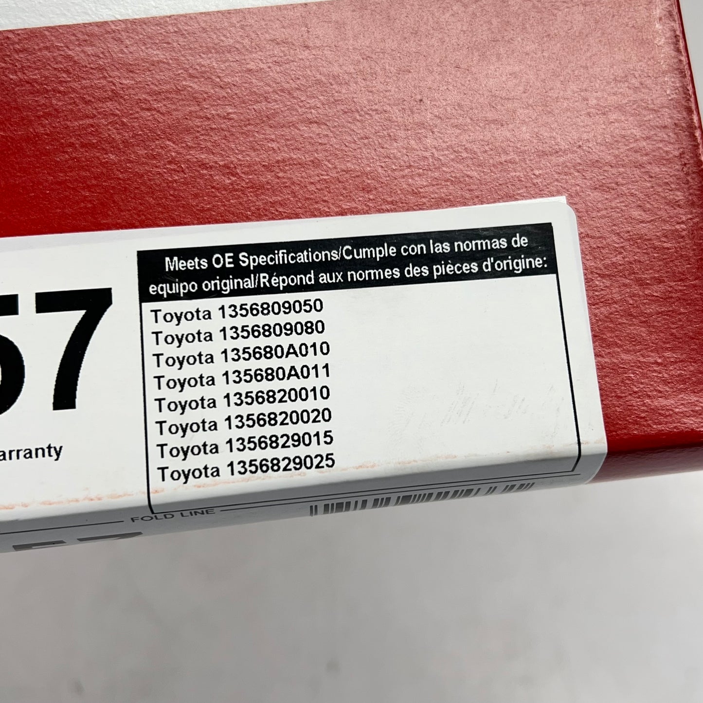 GATES Power Grip Timing Belt For Lexus & Toyota 211 Teeth 66.437" Black T257