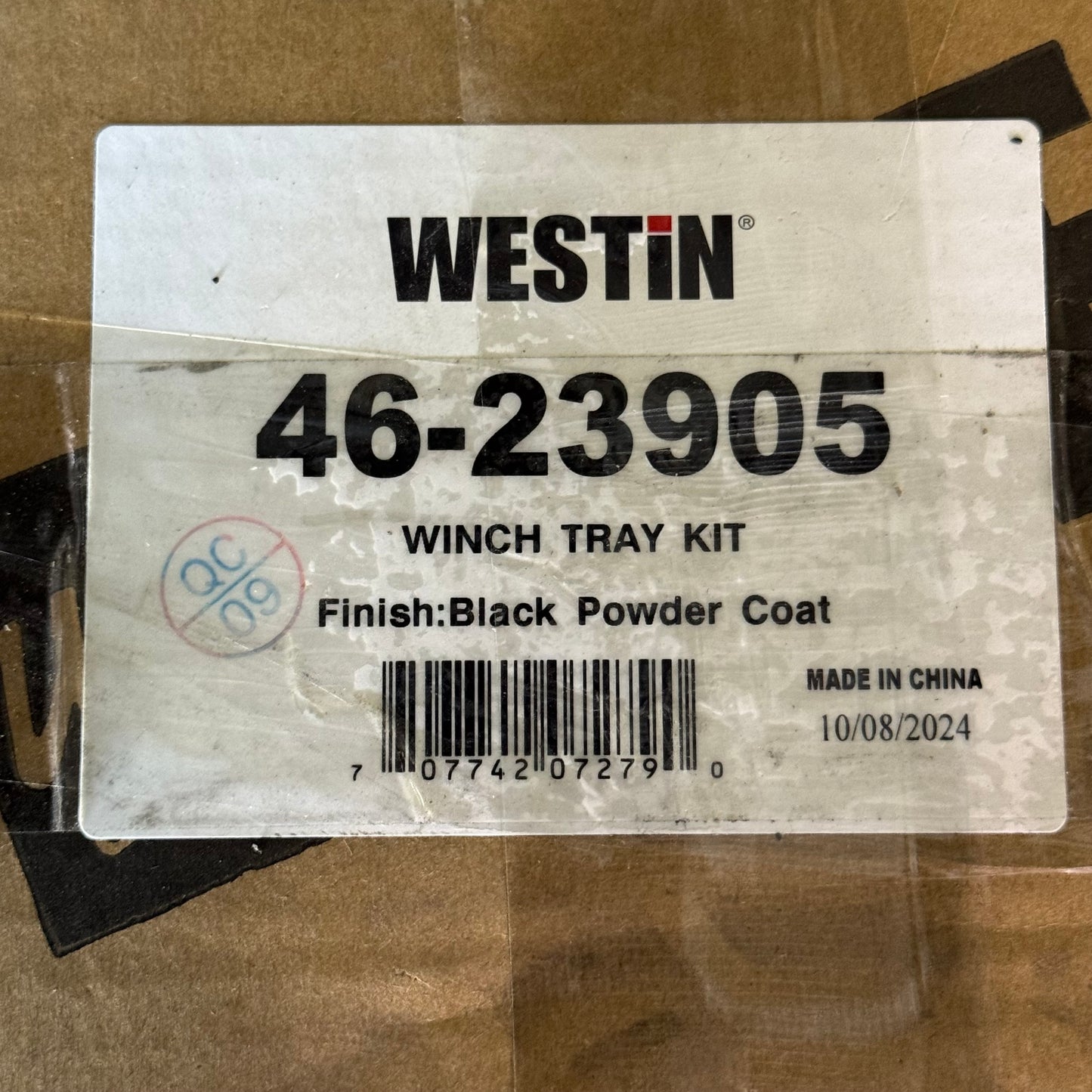 WESTIN Winch Tray Kit Fits Ford F-250 Super Duty, Black 46-23905