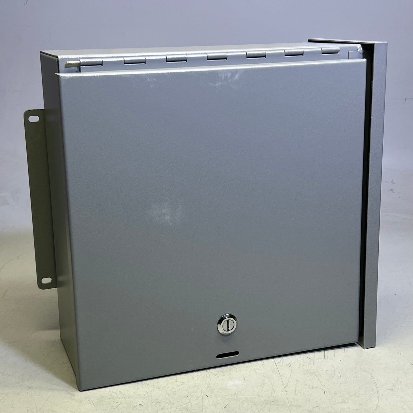 ZA@ WIEGMANN Rainproof Hinge Cover Box Large ANSI-61 Gray Polyester Powder Sz 16" x 16" x 6" B