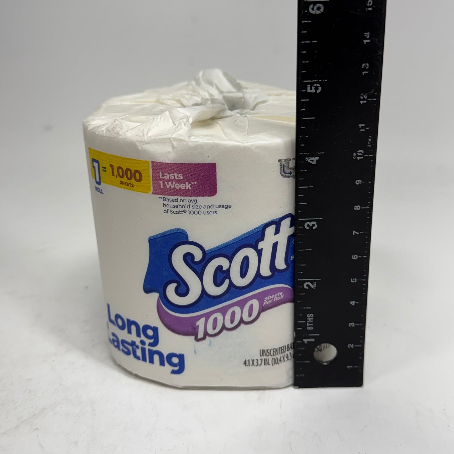 ZA@ SCOTT (36 PACK) Bath Tissue Single Roll 39327 (AS-IS, Some Rolls May be Slightly Damaged)