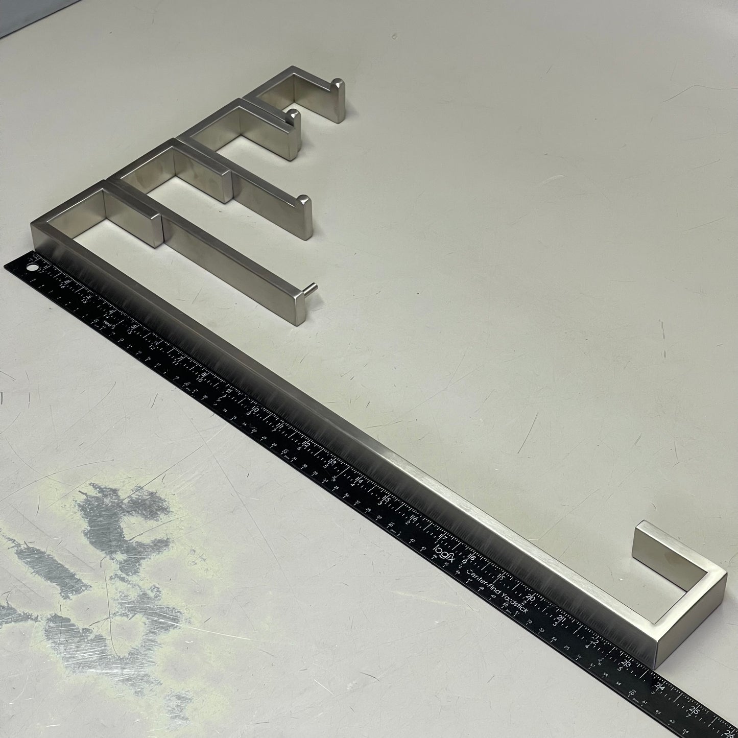 Bathroom Accessory Set (Towel Bar, Robe Hook, & More!) Nickel